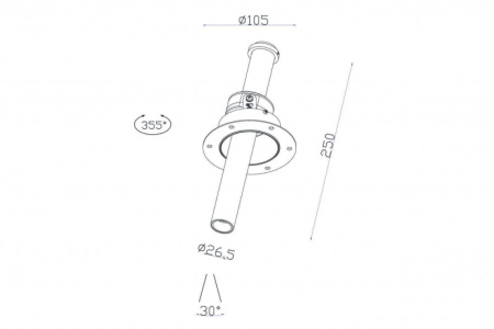 Встраиваемые точечные светильники — Встраиваемый светильник Donolux DL18151R9W1W купить в  Встраиваемые точечные светильники — Встраиваемый светильник Donolux DL18151R9W1W купить в