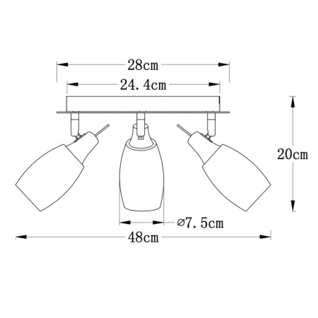 Споты — Спот ARTE Lamp A4590PL-3SS купить в  Споты — Спот ARTE Lamp A4590PL-3SS купить в