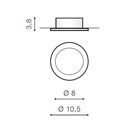 Cветильники потолочные встраиваемые — Встраиваемый светильник Azzardo Ibiza AZ1361 купить в  Cветильники потолочные встраиваемые — Встраиваемый светильник Azzardo Ibiza AZ1361 купить в