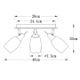 Споты — Спот ARTE Lamp A4590PL-3SS купить в  Споты — Спот ARTE Lamp A4590PL-3SS купить в