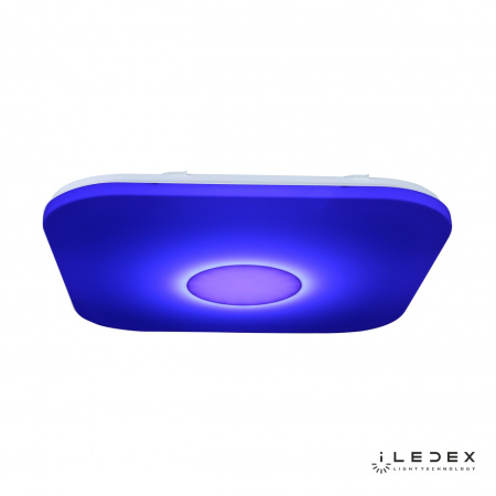 Потолочные светильники — Потолочный светильник iLedex Jupiter 60W Square RGB Opaque Entire купить в  Потолочные светильники — Потолочный светильник iLedex Jupiter 60W Square RGB Opaque Entire купить в