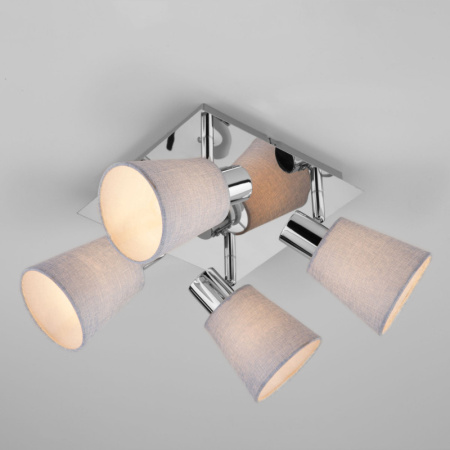 Споты — Спот Eurosvet 20080/4 хром/голубой купить в  Споты — Спот Eurosvet 20080/4 хром/голубой купить в