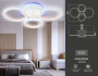 Люстры накладные — Накладная люстра Ambrella Light FA9524 купить в  Люстры накладные — Накладная люстра Ambrella Light FA9524 купить в