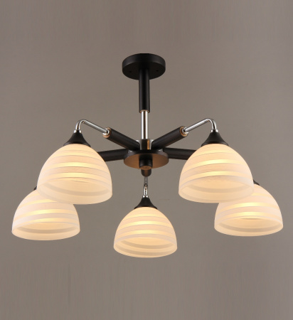 Потолочные люстры — 00817/5 черный купить в 