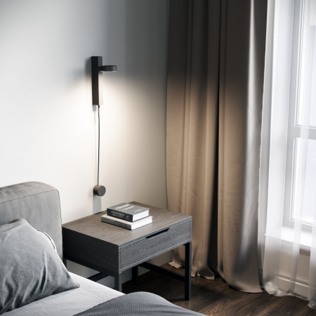 Настенные бра — Бра Elektrostandard Orco LED графит (40112/LED) купить в 