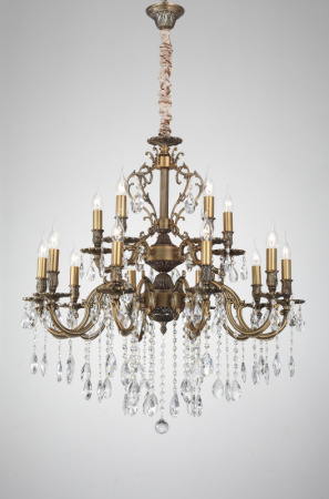 Люстры подвесные — Подвесная люстра Lucia Tucci BARLETTA 1730.15 antique купить в 