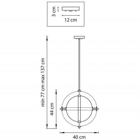 Подвесные светильники — Подвесной светильник Lightstar 816043 купить в 