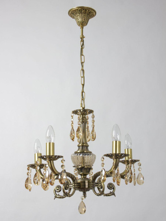 Люстры подвесные — Подвесная люстра Abrasax Sylvia L.8110-5BR купить в 