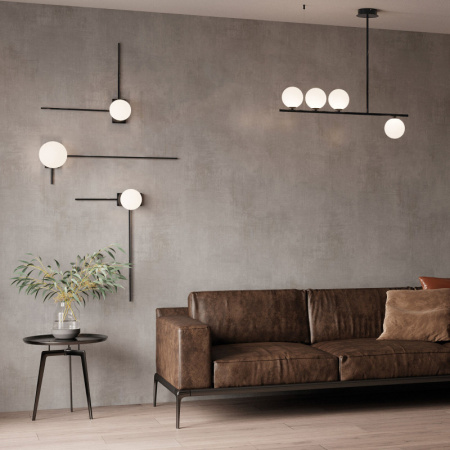 Настенные бра — Бра Eurosvet 40035/1 черный жемчуг купить в  Настенные бра — Бра Eurosvet 40035/1 черный жемчуг купить в