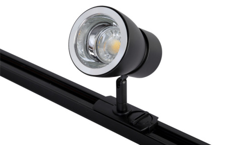 Трековые светильники — Светильник на шине Crystal Lux CLT 0.31 009 BL-CH купить в 