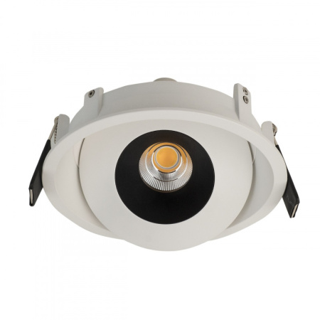 Встраиваемые точечные светильники — Встраиваемый светильник LeDron KRIS IN White/Black купить в 