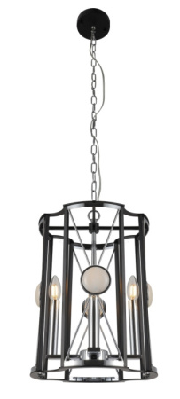 Люстры подвесные — Подвесная люстра Crystal Lux TANDEM SP4 D410 CHROME купить в 