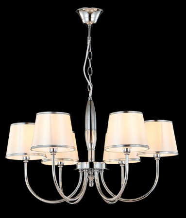 Люстры подвесные — Подвесная люстра Crystal Lux FAVOR SP6 CHROME купить в 