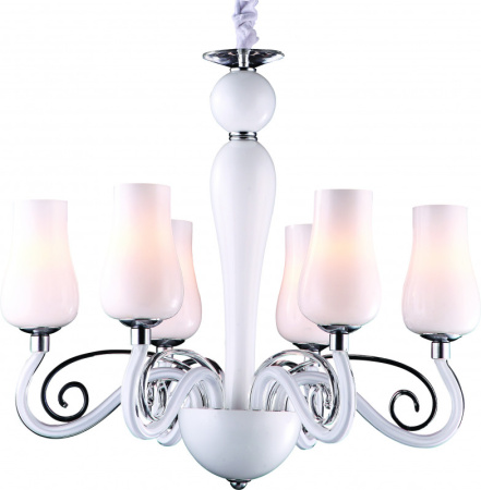 Люстры подвесные — Подвесная люстра ARTE Lamp A8110LM-6WH купить в  Люстры подвесные — Подвесная люстра ARTE Lamp A8110LM-6WH купить в