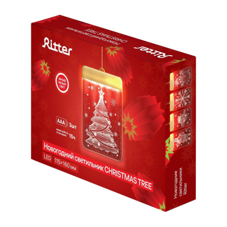 Акриловые фигуры — Подвесная светодиодная фигура Ritter Christmas Tree 29290 6 купить в  Акриловые фигуры — Подвесная светодиодная фигура Ritter Christmas Tree 29290 6 купить в