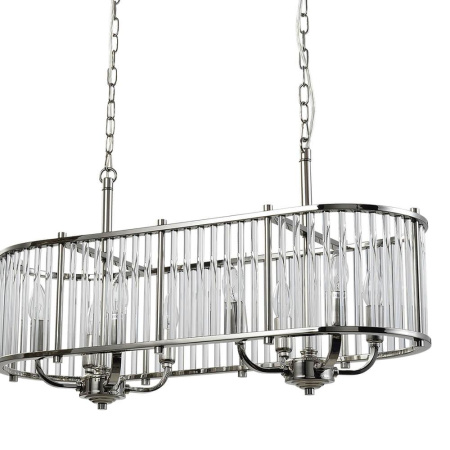 Люстры подвесные — Подвесная люстра Lumien Hall Лариана LH3038/8PR-NK-CL купить в 