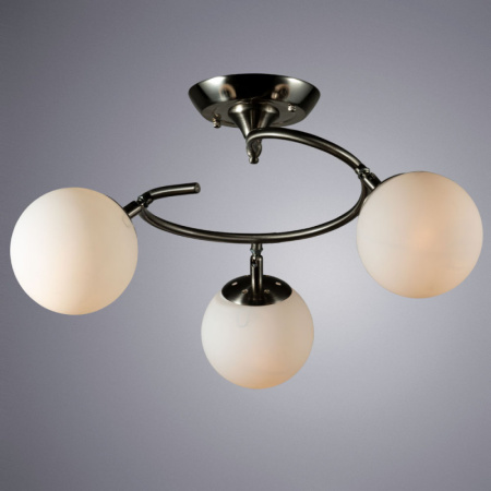 Люстры накладные — Накладная люстра ARTE Lamp A2717PL-3SS купить в  Люстры накладные — Накладная люстра ARTE Lamp A2717PL-3SS купить в