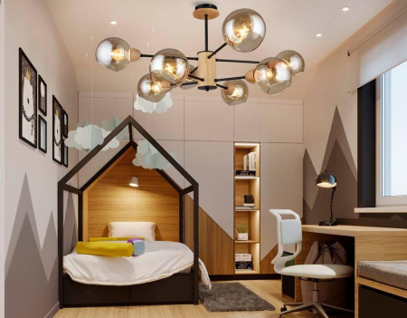 Люстры на штанге — Потолочная люстра Seven Fires Rino 66763.01.86.08 купить в 