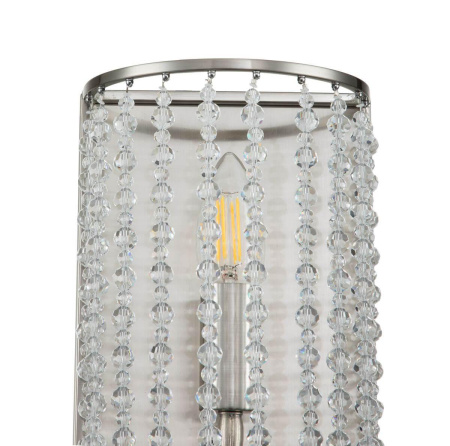 Настенные бра — Настенный светильник Indigo Ballo 12004/2W Nickel V000277 купить в  Настенные бра — Настенный светильник Indigo Ballo 12004/2W Nickel V000277 купить в