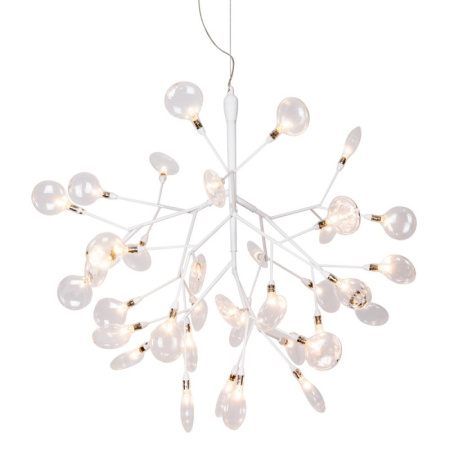 Люстры подвесные — Подвесная люстра Crystal Lux EVITA SP36 WHITE/TRANSPARENT купить в  Люстры подвесные — Подвесная люстра Crystal Lux EVITA SP36 WHITE/TRANSPARENT купить в