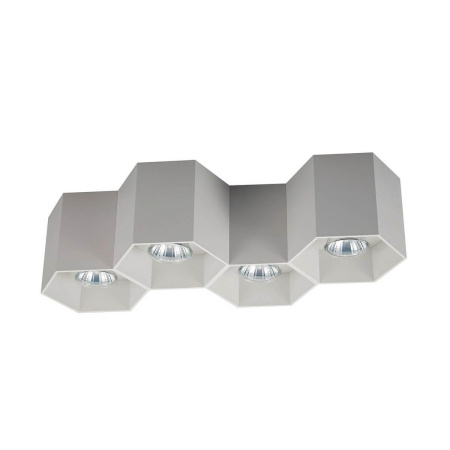 Накладные светильники — Потолочный светильник Zumaline Polygon cl 4 20037-WH купить в 