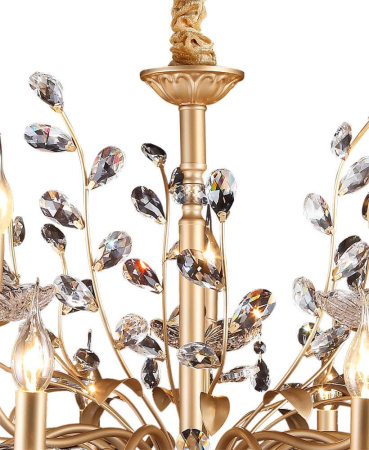 Люстры подвесные — Подвесная люстра Lumien Hall Флоренс 0017/15P-ITGD купить в 