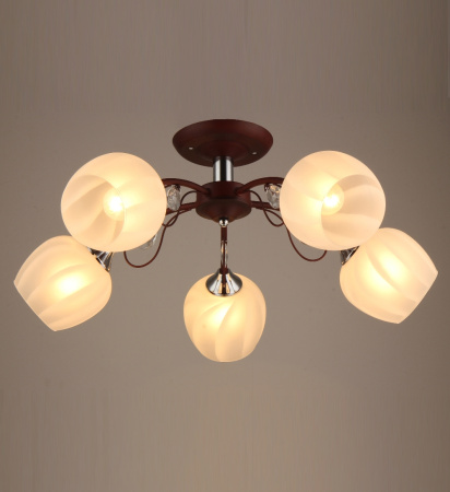 Потолочные люстры — 03360/5 черный купить в 