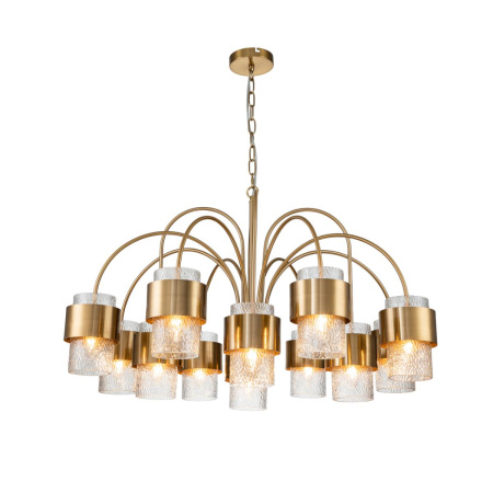 Люстры подвесные — Подвесная люстра Indigo ELEGANZA 12019/A/12P Brass V000324 купить в  Люстры подвесные — Подвесная люстра Indigo ELEGANZA 12019/A/12P Brass V000324 купить в