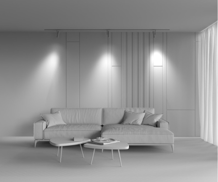 Трековые светильники — Светильник на шине Maytoni Technical TR005-4-12W-DS-BBS купить в 