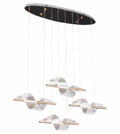 Люстры подвесные — Подвесная люстра Kink Light 08042-4АS,33 купить в  Люстры подвесные — Подвесная люстра Kink Light 08042-4АS,33 купить в