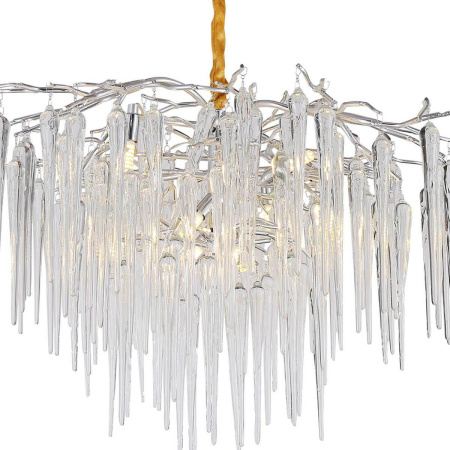 Люстры подвесные — Подвесная люстра Lumien Hall Emelin LH3066/10P-SL-CL купить в 