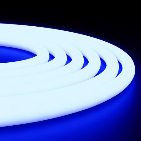 Светодиодные ленты — Светодиодная влагозащищенная лента Apeyron 14,4W/m 120LED/m 2835SMD синий 5M 00-327 купить в 