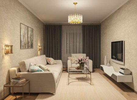 Настенные бра — Бра Maytoni MOD087WL-02G купить в 