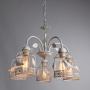 Люстры подвесные — Подвесная люстра ARTE Lamp A5090LM-5WG купить в  Люстры подвесные — Подвесная люстра ARTE Lamp A5090LM-5WG купить в