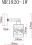 Настенные бра — Бра MyFar MR1820-1W купить в  Настенные бра — Бра MyFar MR1820-1W купить в