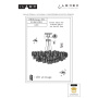 Люстры подвесные — Подвесная люстра iLamp 7004-L1600 GD купить в  Люстры подвесные — Подвесная люстра iLamp 7004-L1600 GD купить в