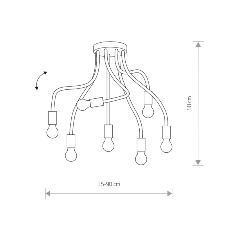 Люстры накладные — Накладная люстра Nowodvorski 9274 купить в 
