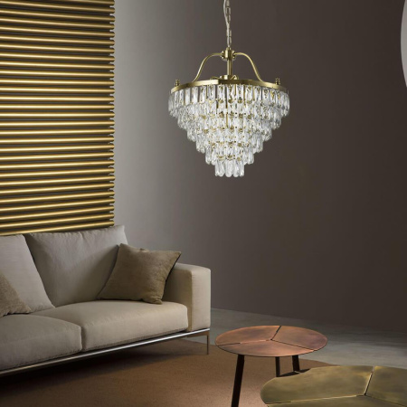 Люстры подвесные — Подвесная люстра Lumien Hall Salvatore LH0037/7P-CO-CL купить в 