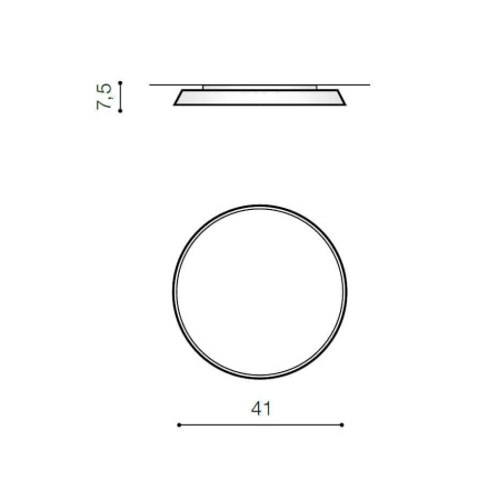 Накладные светильники — Накладной светильник Azzardo Cortona 41 3000K AZ2737 купить в 