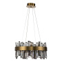 Люстры подвесные — Подвесная люстра Indigo Ritmo 12006/8P Brass V000037 купить в  Люстры подвесные — Подвесная люстра Indigo Ritmo 12006/8P Brass V000037 купить в