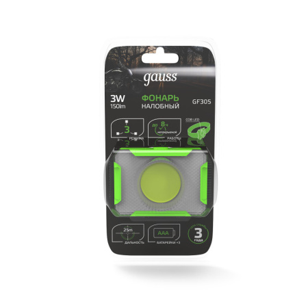 Фонари — Фонарь Gauss GF305 купить в 