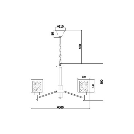 Люстры подвесные — Подвесная люстра Vele Luce VL1425L06 купить в 