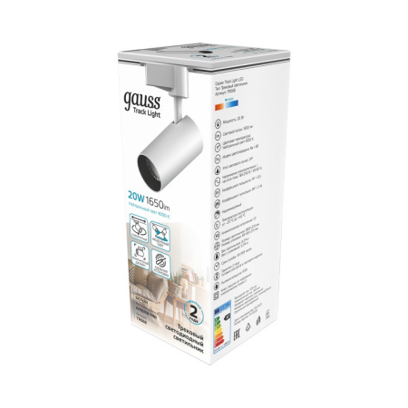 Трековые светильники — Светильник на шине Gauss TR068 купить в  Трековые светильники — Светильник на шине Gauss TR068 купить в