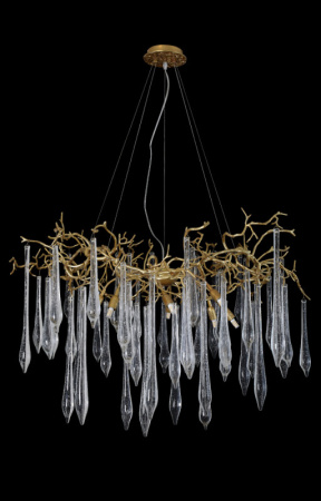 Люстры каскадные — Каскадная люстра Crystal Lux REINA SP8 D1000 GOLD PEARL купить в  Люстры каскадные — Каскадная люстра Crystal Lux REINA SP8 D1000 GOLD PEARL купить в