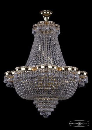 Люстры на штанге — Люстра на штанге Bohemia Ivele Crystal 19301/H2/75JB G купить в 