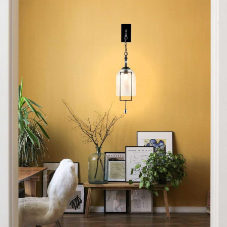 Потолочные светильники — Бра Indigo ALTA 11034/1W Black V000391 купить в 