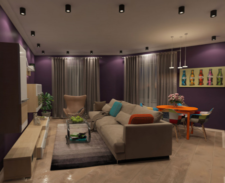 Накладные точечные светильники — Накладной светильник Denkirs DK2001-BK купить в 