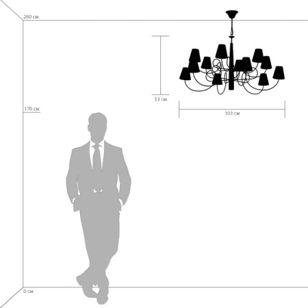 Люстры подвесные — Подвесная люстра Lightstar 814334 купить в 