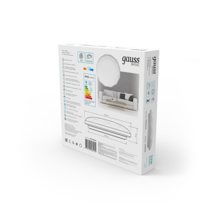 Накладные светильники — Накладной светильник Gauss 995439224 купить в 