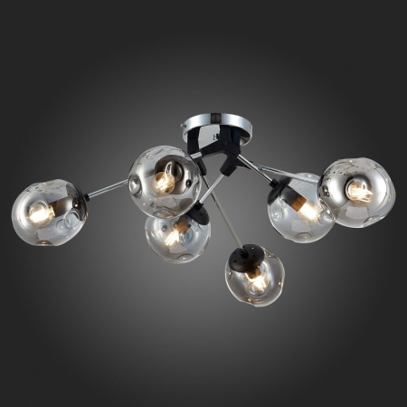 Люстры накладные — Накладная люстра Evoluce SLE106002-06 купить в 